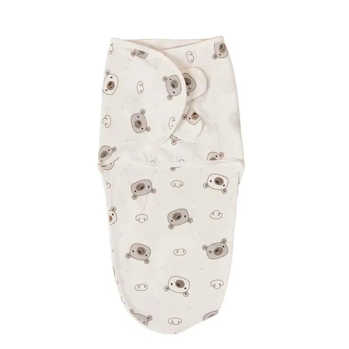 Couverture d'Emmaillotage en Coton pour Nouveau-né – 0 à 3 Mois